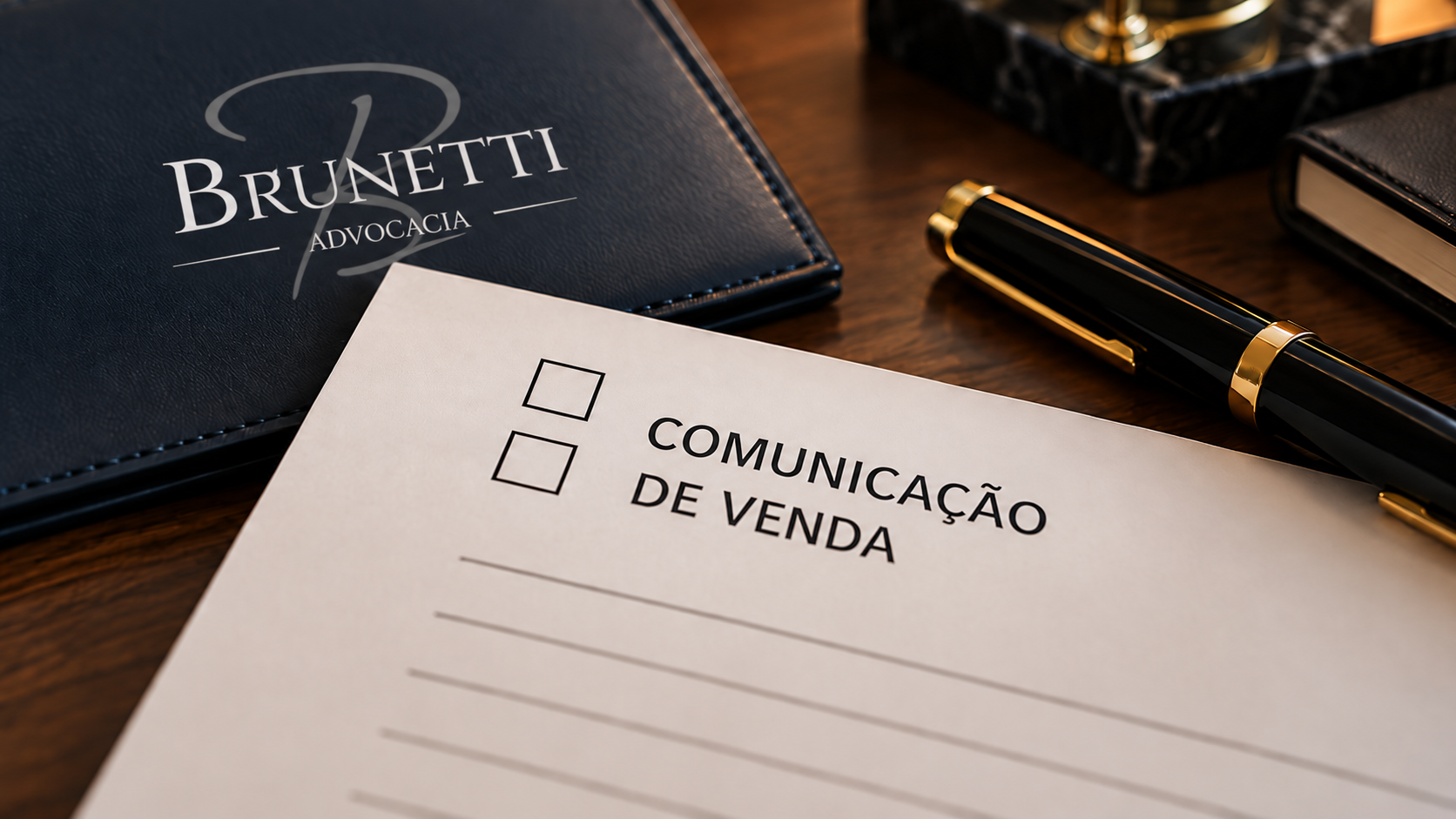 Documento de comunicação de venda de veículo